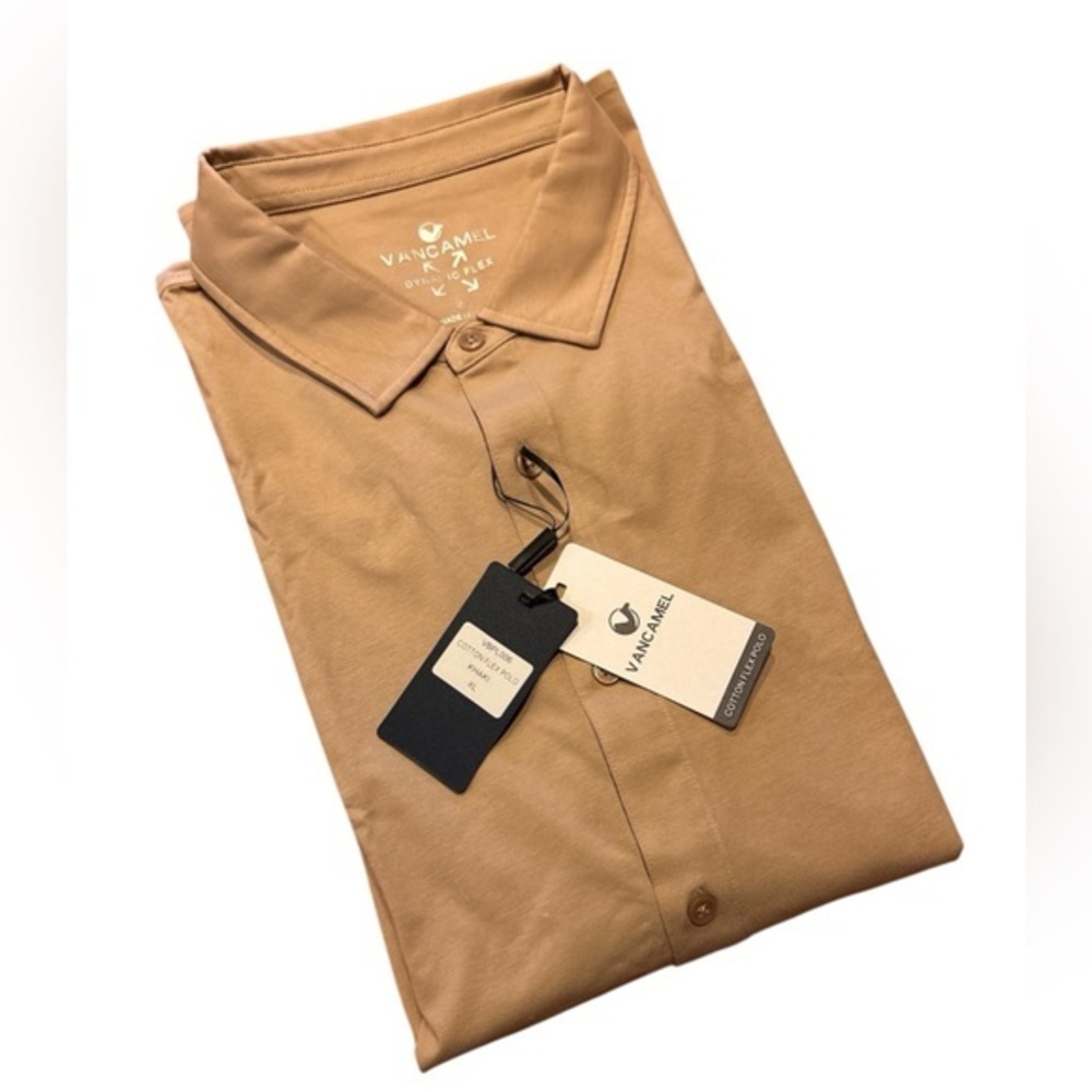 Vancamel Dynamic Flex Long Sleeve Button Down Shirt - XL